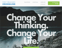 Tablet Screenshot of firstorlandocounseling.com